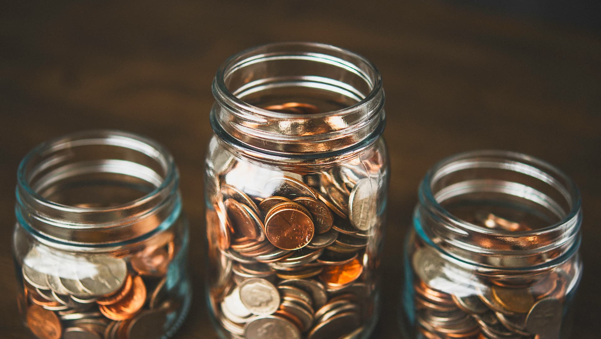 jars of money