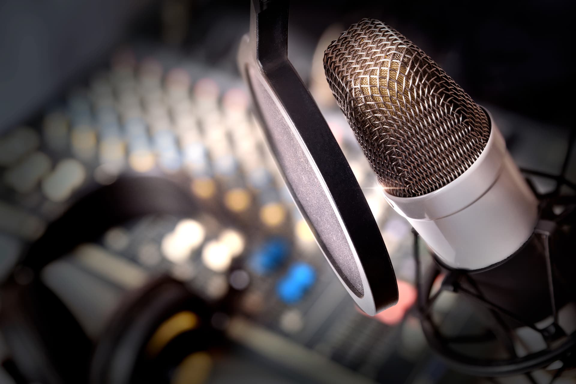 Recording studio microphone
