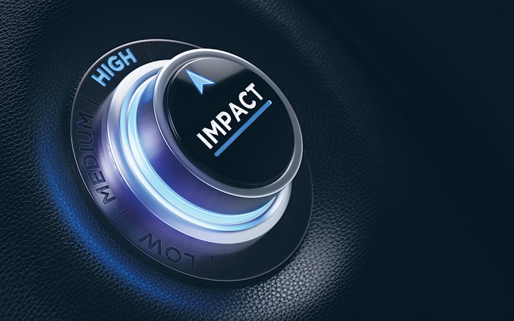 Impact button