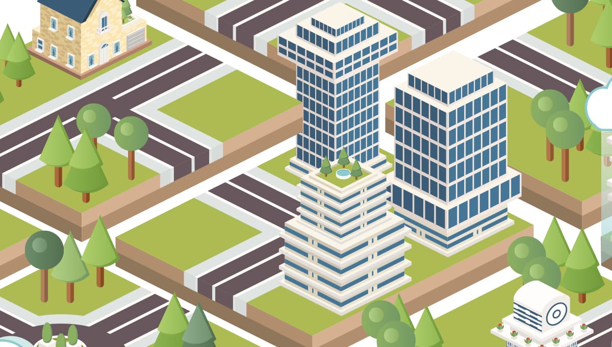Cartoon city