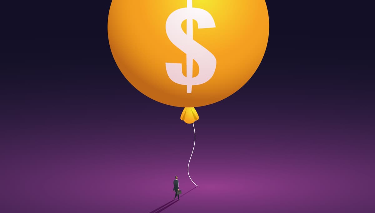 Inflation balloon dollar
