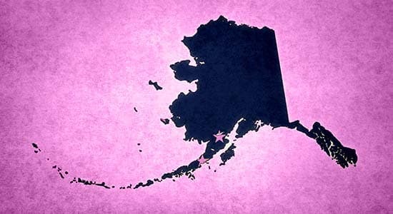 Map of Alaska