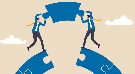 joint venture, partners, puzzle piece, collaboration
