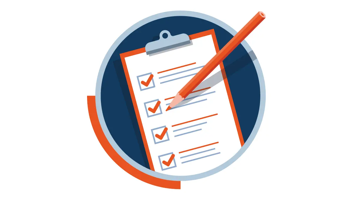Checklist record diligence