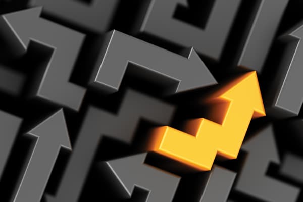 Maze arrow direction