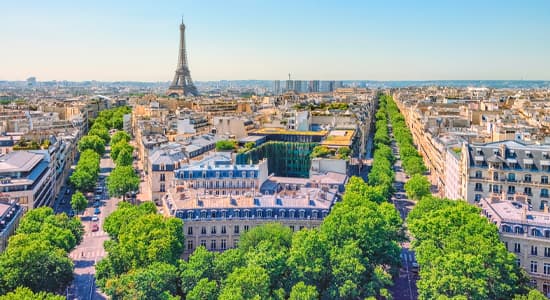 Paris skyline