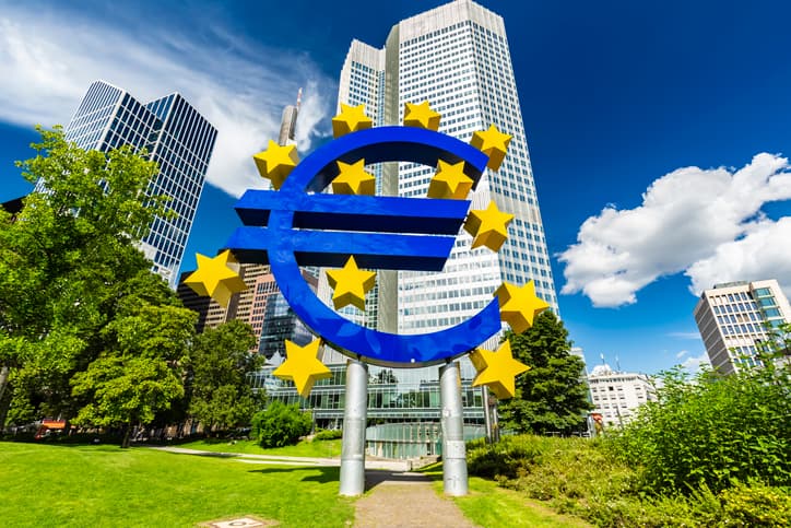 Euro Sign in Frankfurt