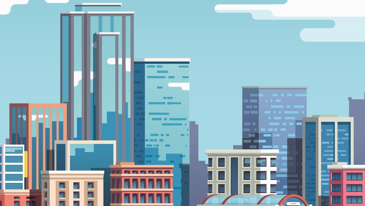 Buildings illustration