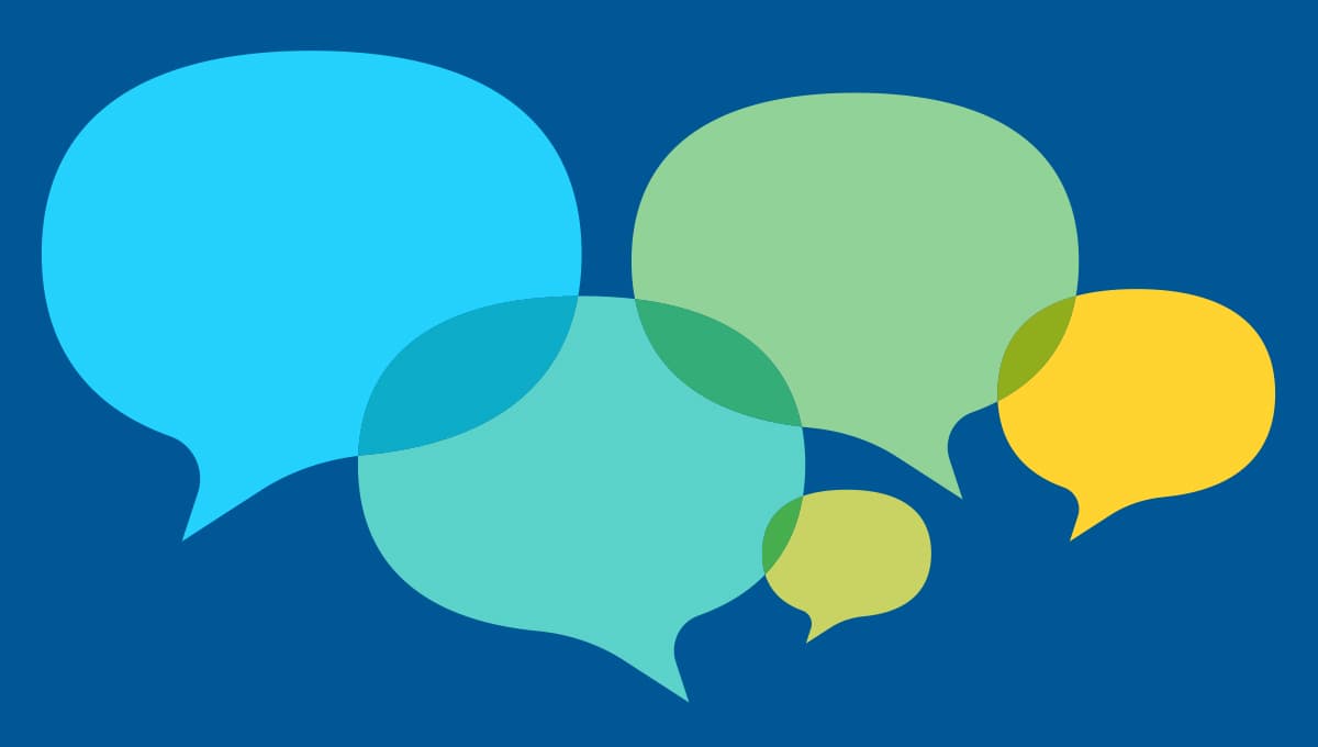 Speech bubbles