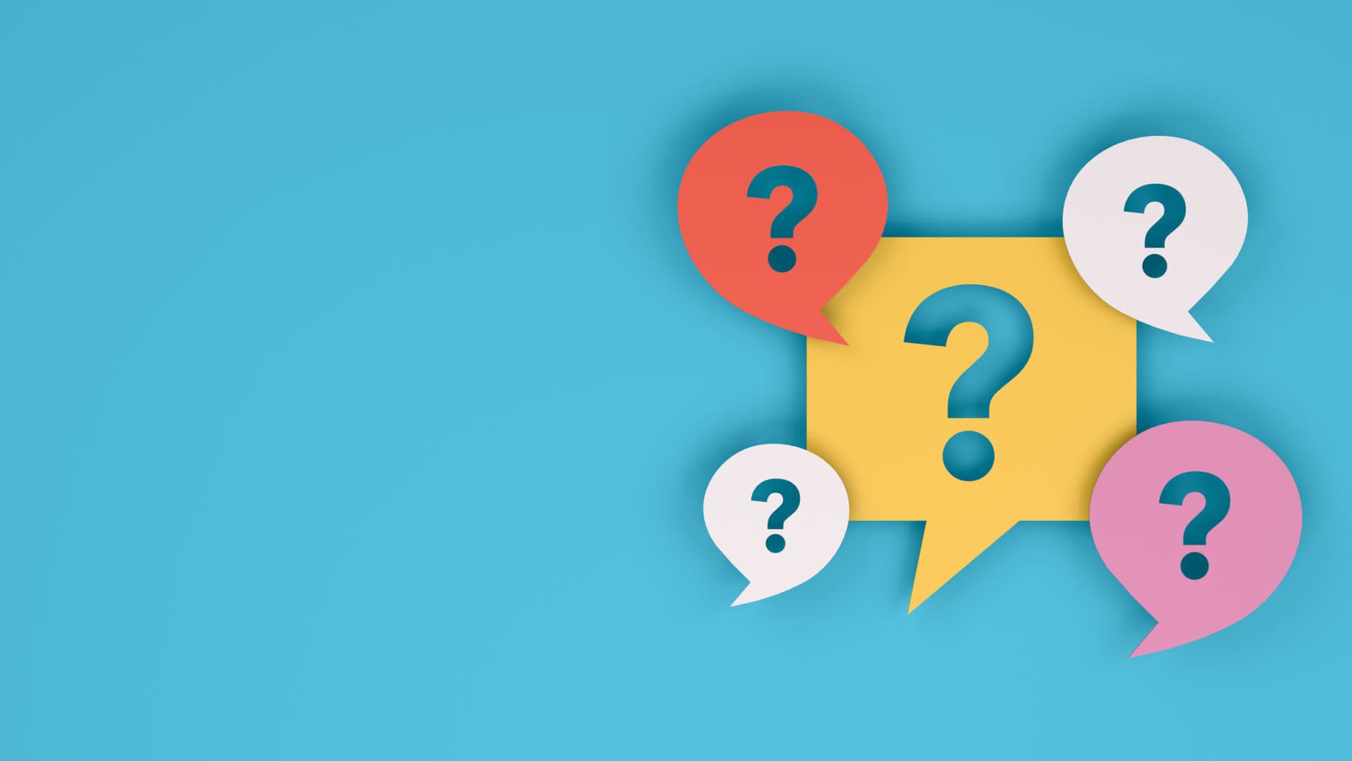 Question Mark on Speech Bubble