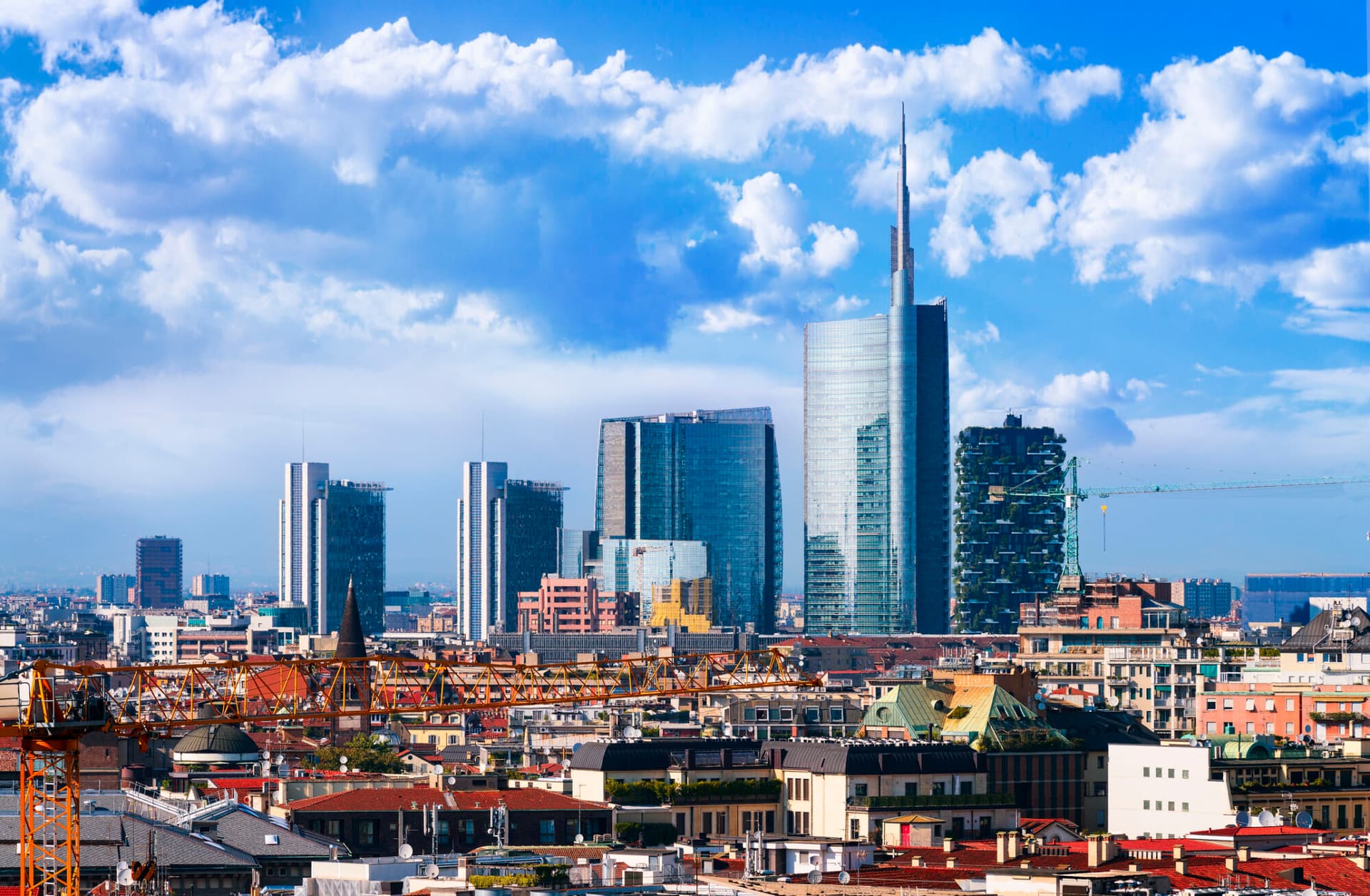 Milan skyline