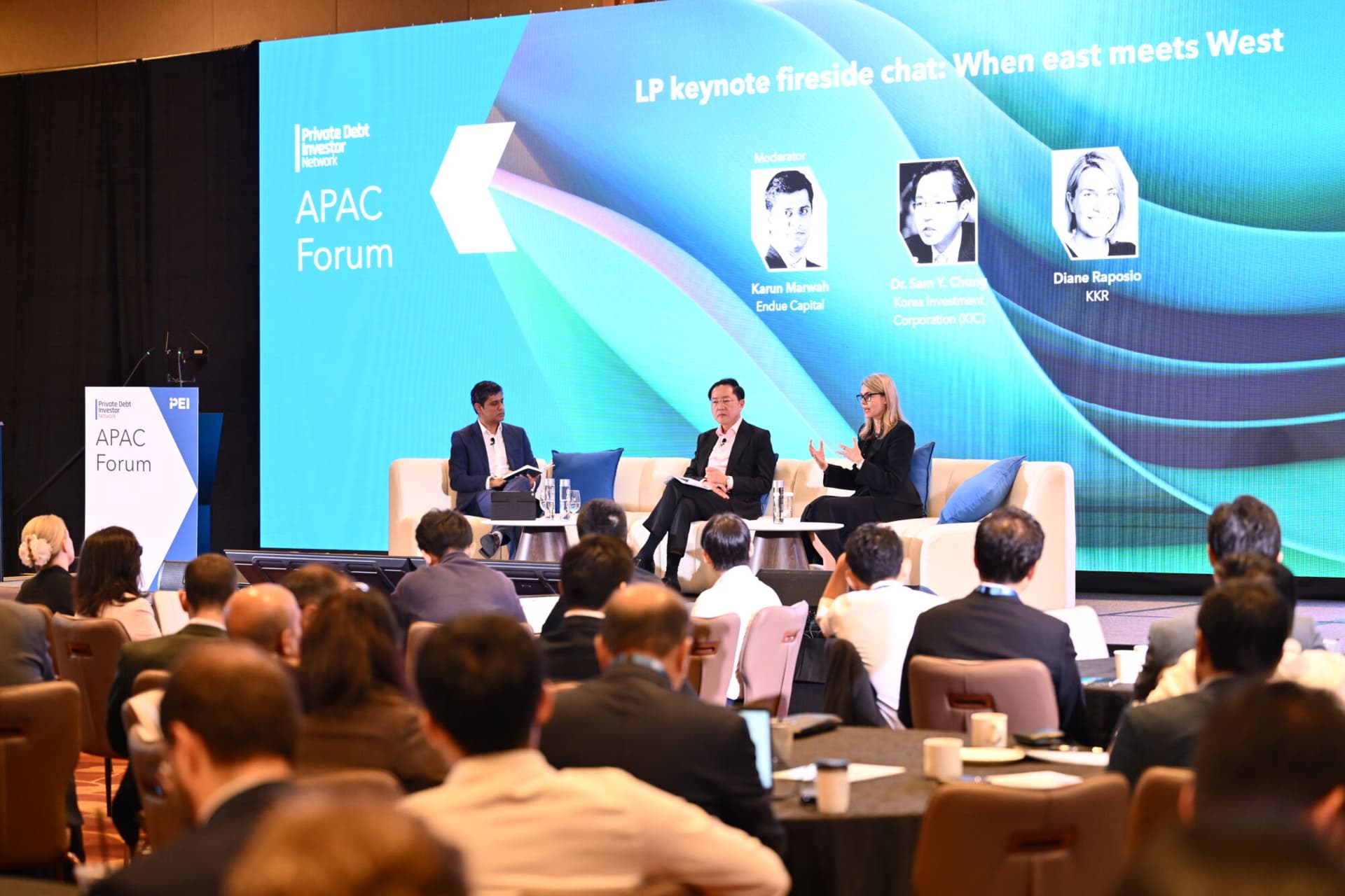 View of the stage at the PDI Network APAC Forum 2026 in Singapore